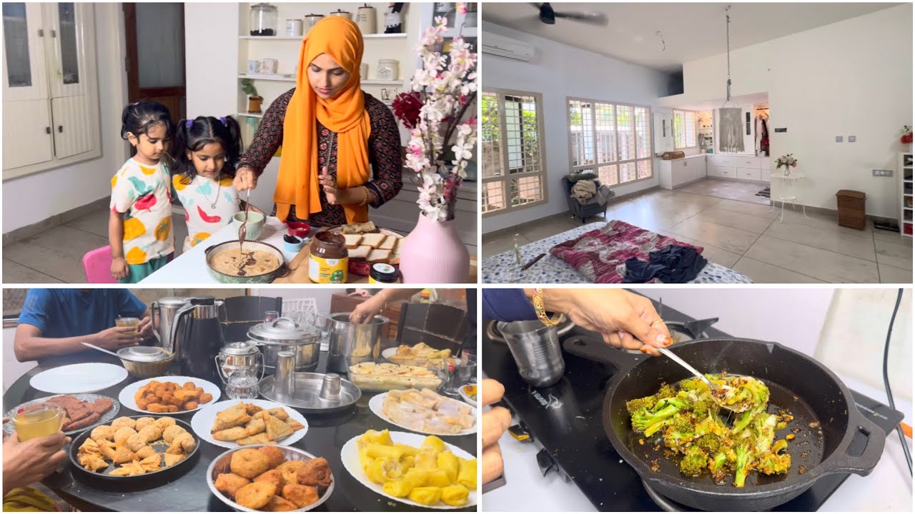 എന്റെ വീട്ടിലേക് നോമ്പുതുറ/ Bedroominde പണികൾ കഴിഞ്ഞു 🫶ifthar day special broccoli dish/silutalks