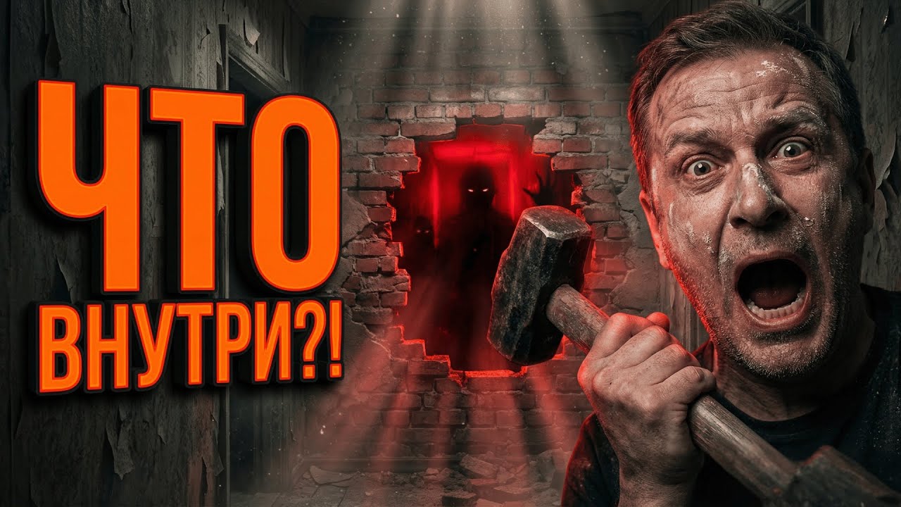 Мужик Вскрыл Замурованную Дверь В Подъезде — А За Ней Нашёл То От Чего Кровь Стынет