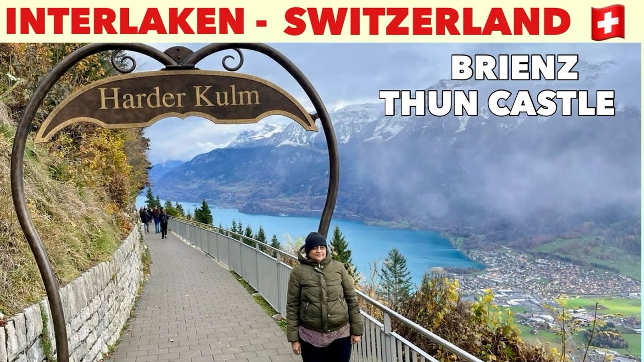 AUTUMN DAY IN AND AROUND INTERLAKEN - SWITZERLAND, 🏔️🐄🚂