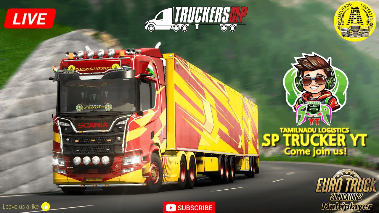 🔴Euro Truck Simulator 2 🚚 | #shortsfeed #live #ets2 #truckdriving #truckersmp