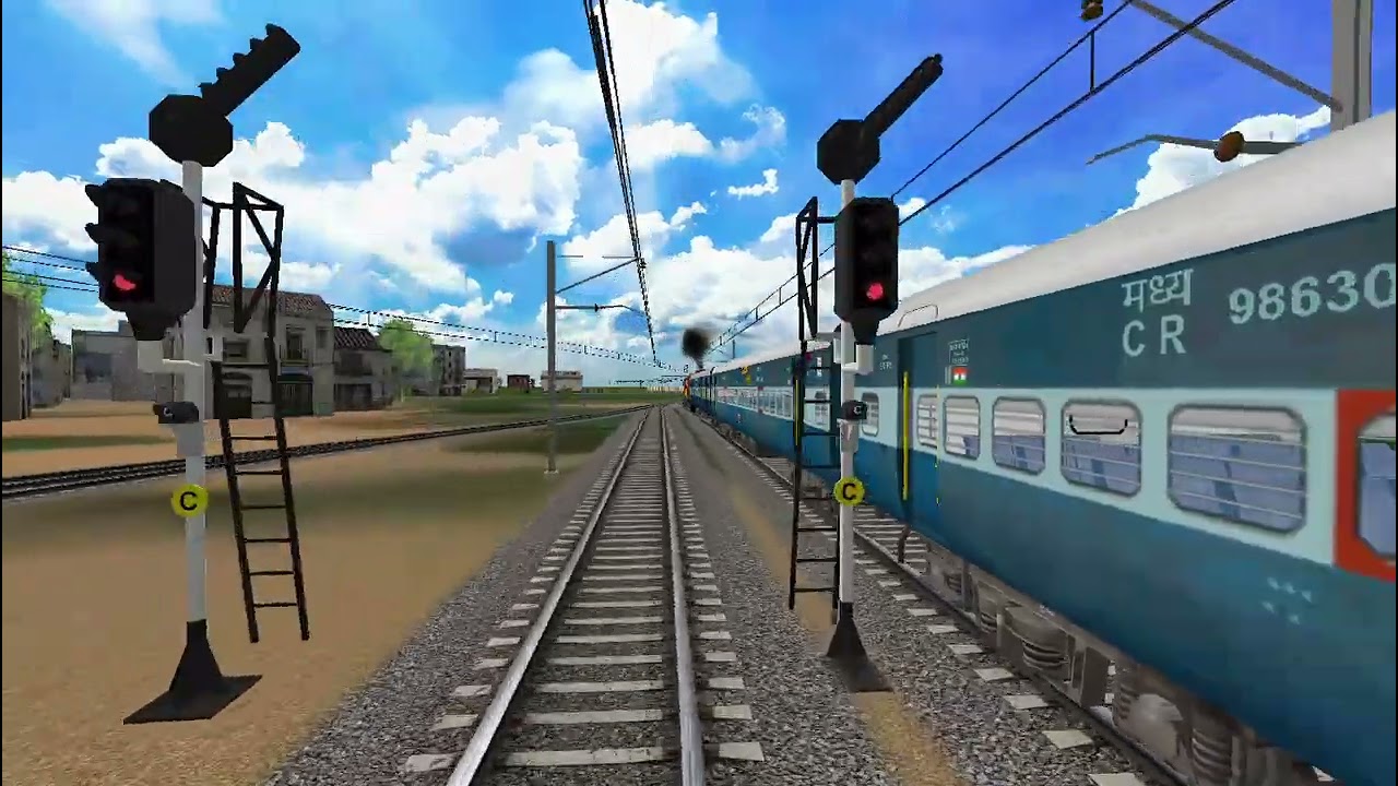 Welcome back journey in icf era coaches msts train sim pc gameplay 