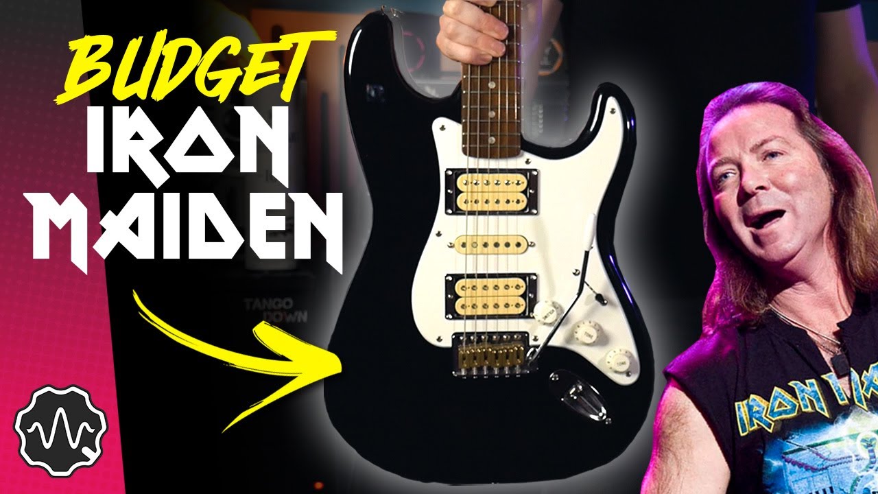 I Turned a SQUIER into an IRON MAIDEN Stratocaster
