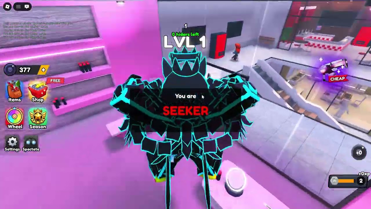 HIDE AND SEEK UPDATED