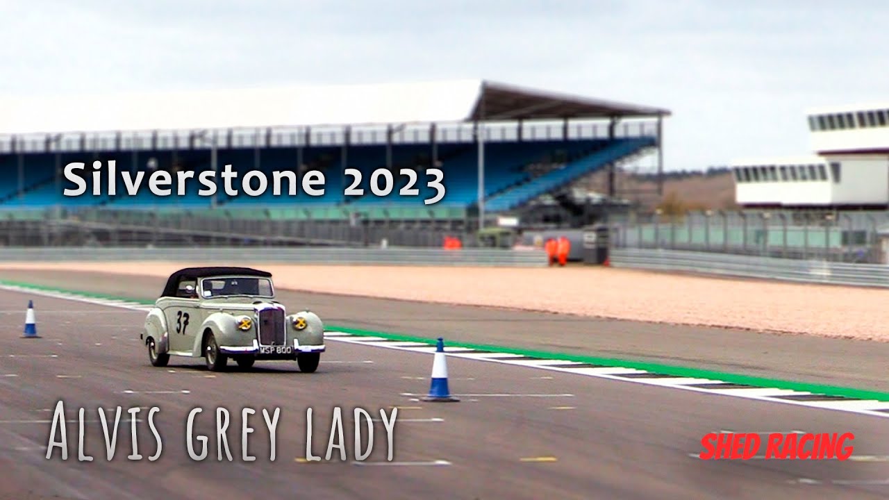 SHED RACING - Pomeroy Trophy - Silverstone 2023 на Alvis Grey Lady