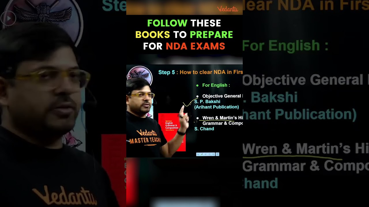 Crack the NDA Exam with These Recommended Books #ncertsolutions #ncert #shorts #viral #nda