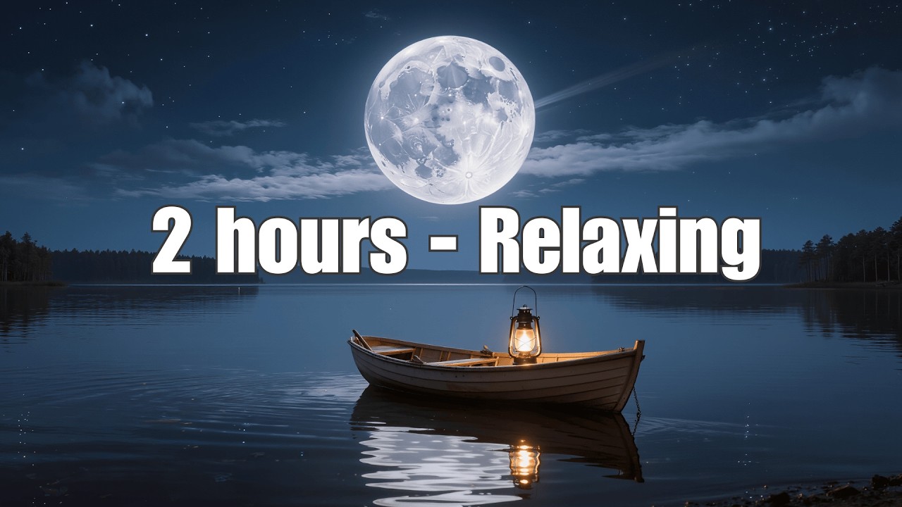 Moonlight Whispers: Just You, Acoustic Guitar & Deep Relaxing🌙🎶