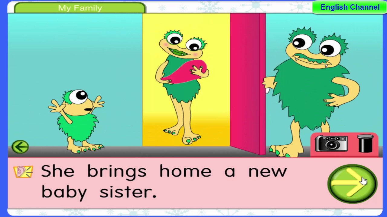 Learning English through stories 15// My Family