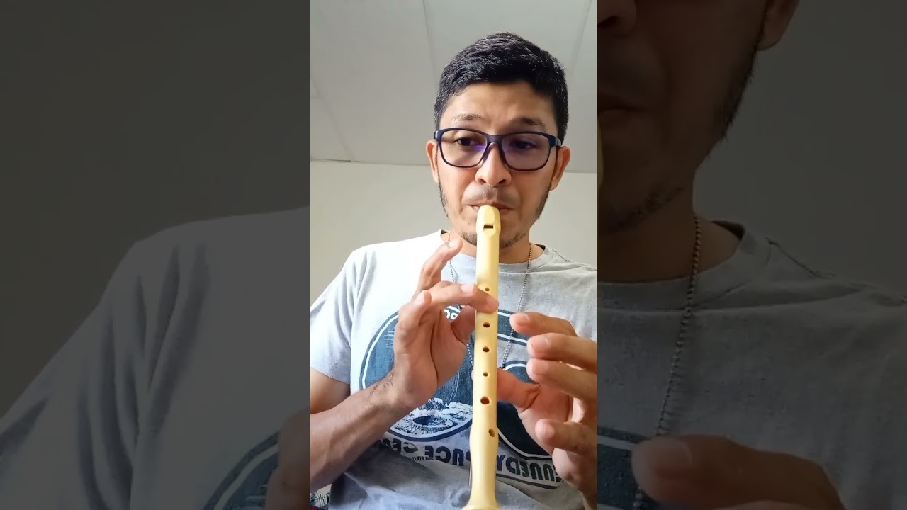 En fila ( Flauta dulce)