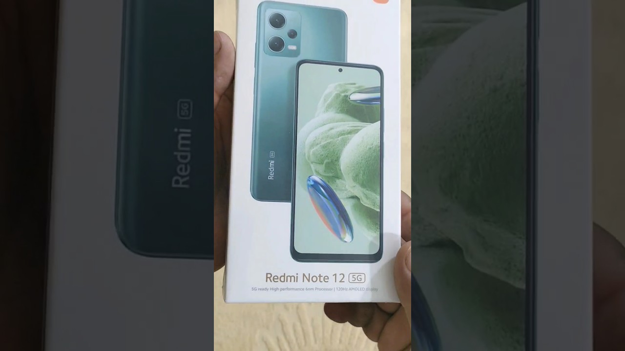 Redmi note 12 5G | 6GB RAM 128GB ROM | 48MP Camera