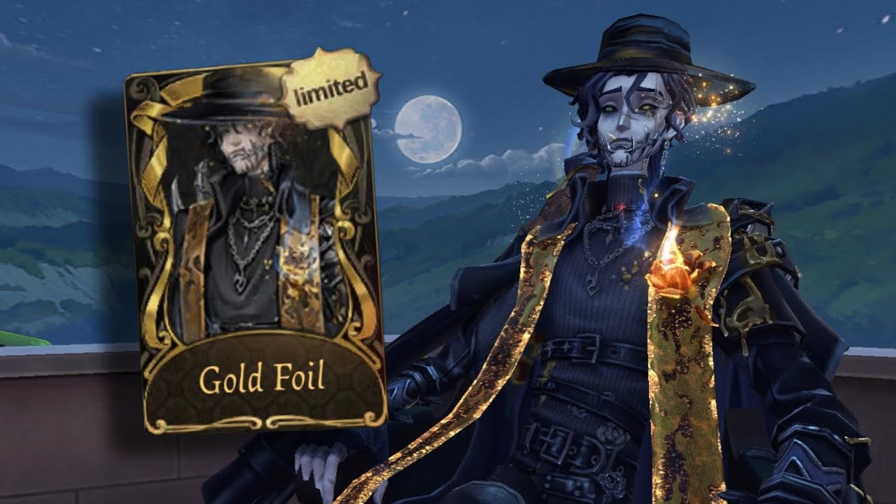 Identity V | NOOB PLAYS HERMIT! | Hermit NEW ESSENCE SKIN ‘Gold Foil’ Gameplay!