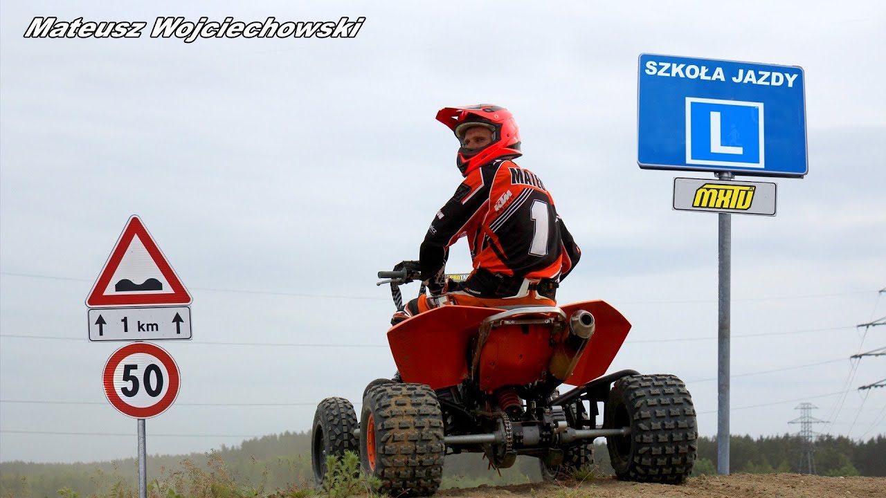 MXTV.pl Szkoła jazdy ATV - 01 Pozycja na prostej
