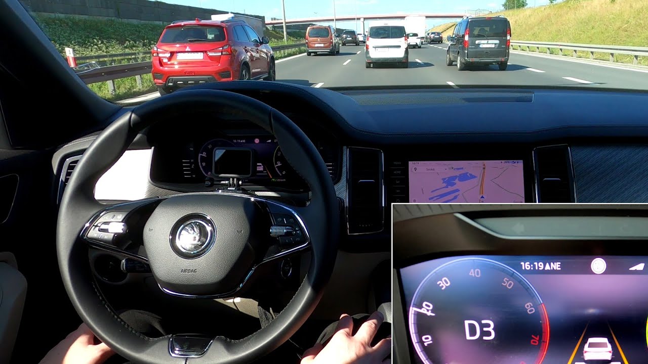Skoda Kodiaq: Travel Assist (traffic jam assist, highway, adaptive cruise control acc, lane assist)