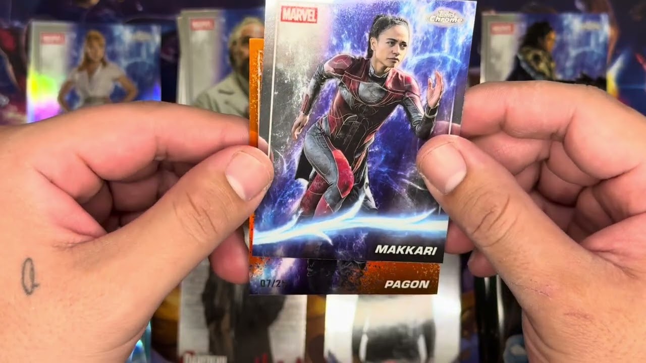 Part 2!! MARVEL STUDIOS Topps Chrome 2025 Blaster Box