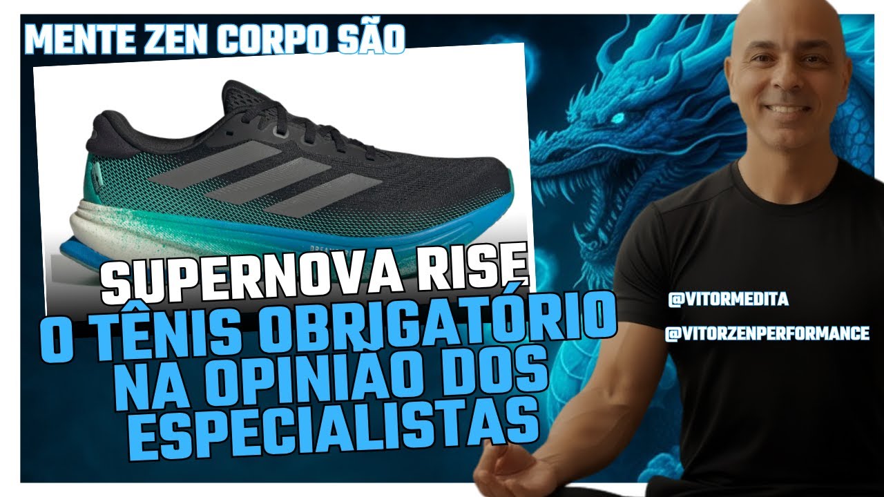 O TÊNIS OBRIGATÓRIO DA ADIDAS - OPINIÃO ESPECIALISTAS SUPERNOVA RISE - acesse @vitorzenperformance