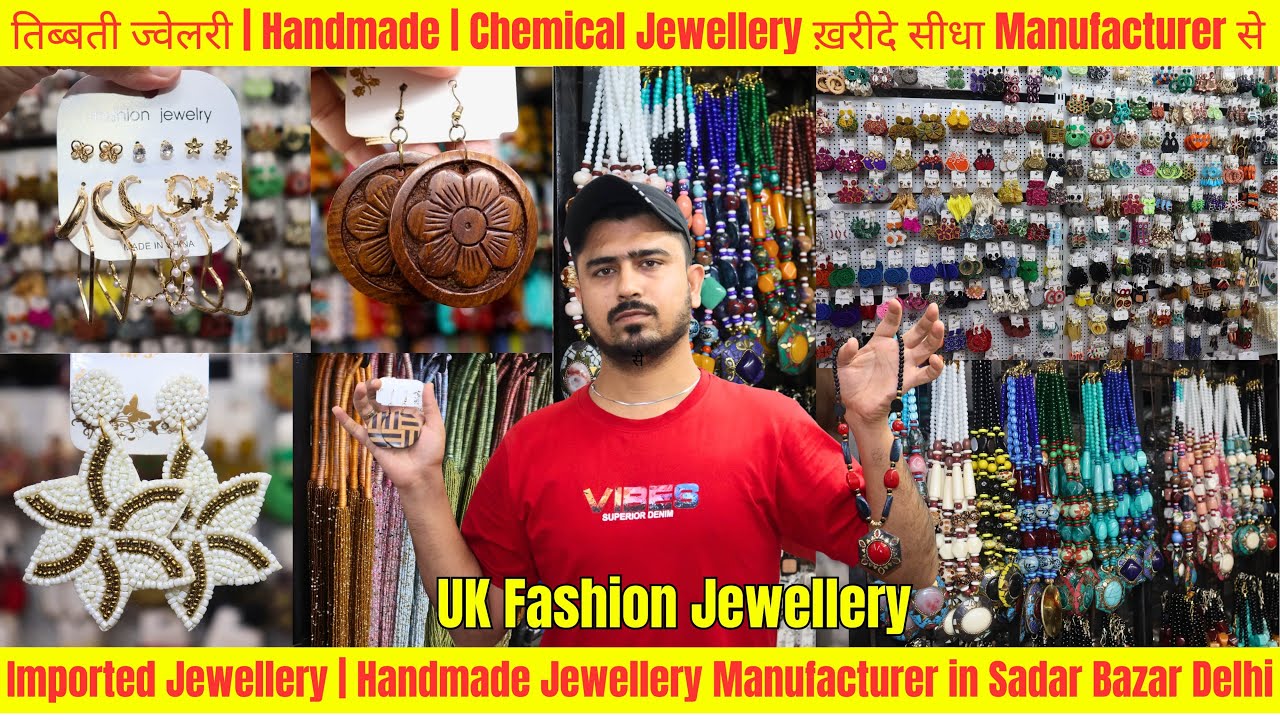 Handmade Jewellery Wholesale Market in Delhi | Tibetan Jewellery Wholesale Market in Delhi UKFASHION