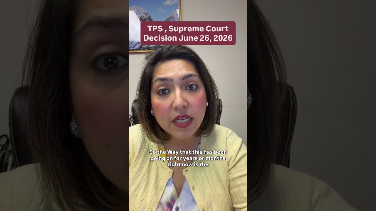 TPS Supreme Court Decision Explained | June 26, 2026
