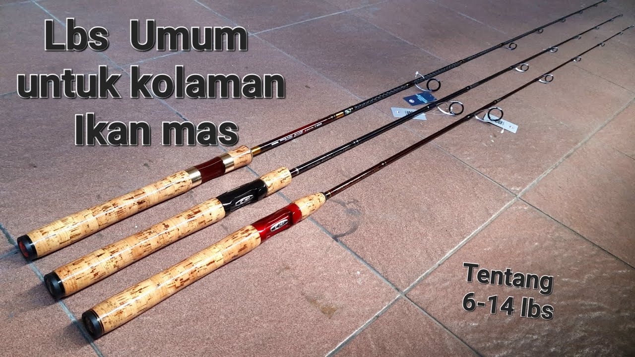 Joran Custom Antara Lycan  competition XXX, lycan Eclipse dan Elite ‼️ all 6-14lbs