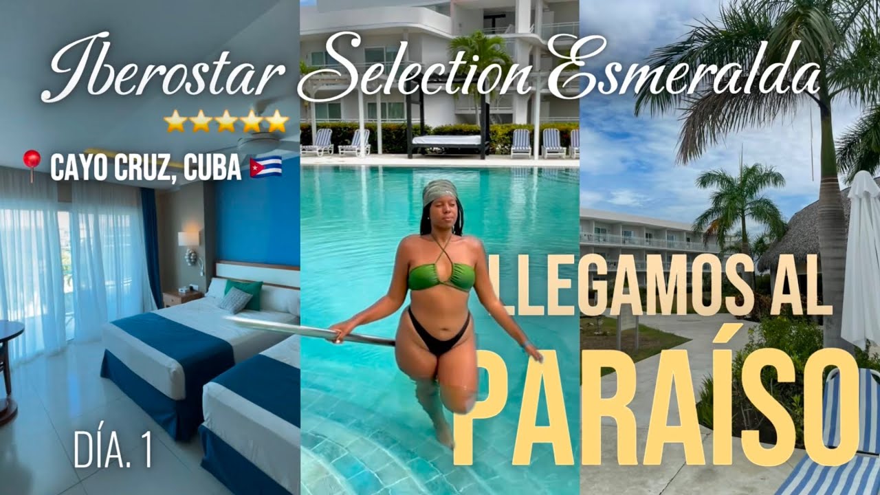 Mi PRIMERA VEZ en un CAYO🇨🇺 /DÍA 1 en el HOTEL IBEROSTAR SELECTION ESMERALDA, Cayo Cruz /ROOM TOUR