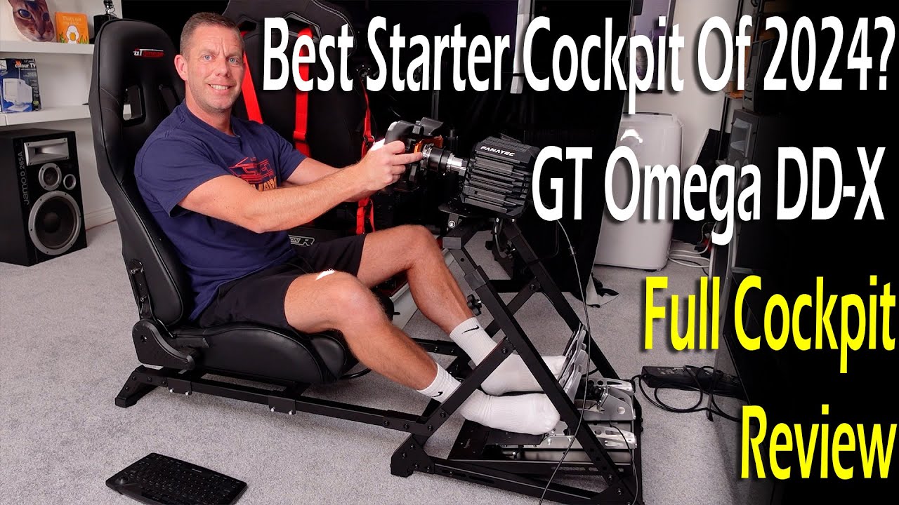 Best Starter Cockpit of 2024? GT Omega DD-X Full Cockpit Review!