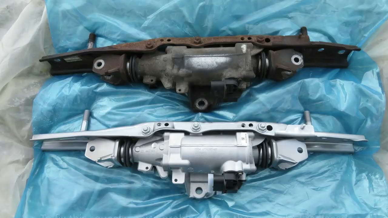 BMW F10 S2VHA rear wheel integral active steering HSR actuator noise problem and fix