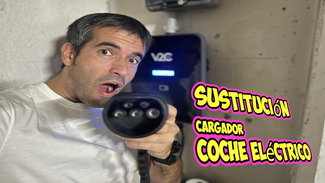 ⚡️SUSTITUCIÓN COMPLETA de cargador 🔌 para vehículo eléctrico ⚡️ V2C TRYDAN PRO Garaje Común
