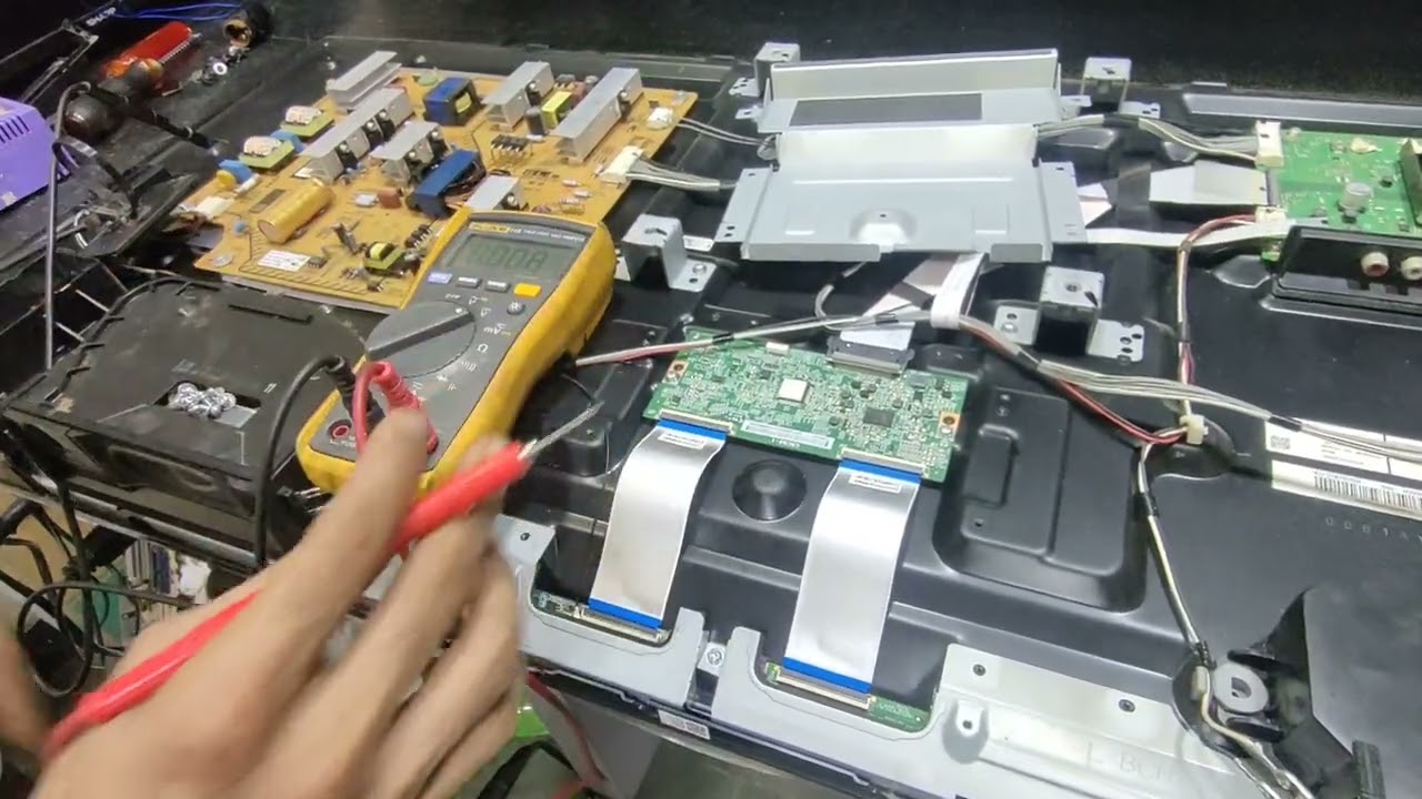 Sony (KD - 55X7500H) led tv Double Image Problem how to repair