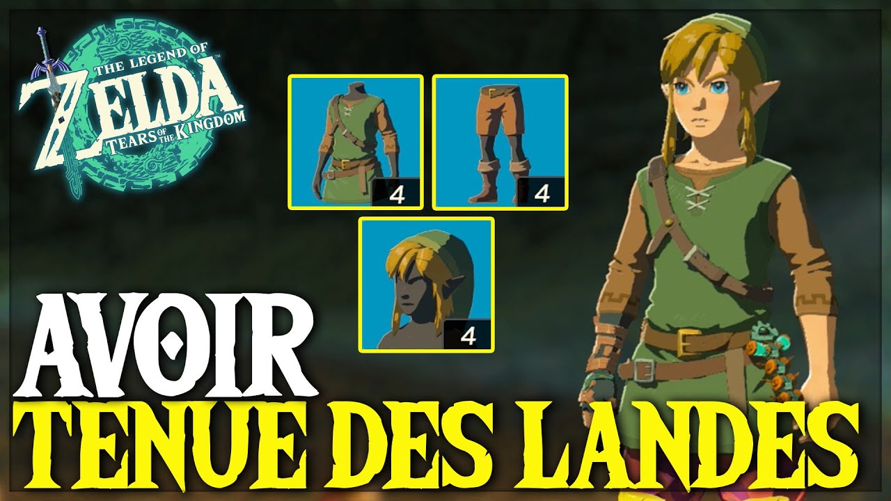 Comment Débloquer la TENUE DES LANDES dans Zelda Tears of The Kingdom - TUTO ZELDA TOTK