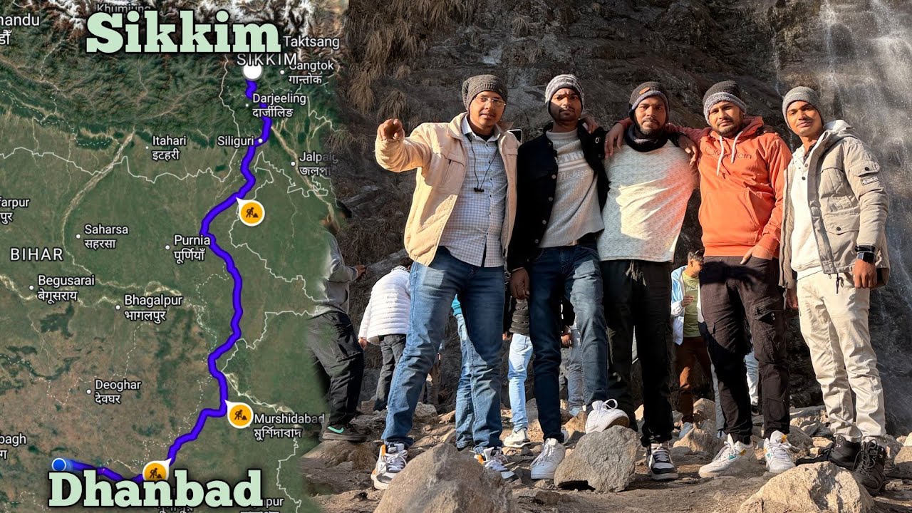 Sikkim To Dhanbad Home // Fun Masti 😀 // Adventure 