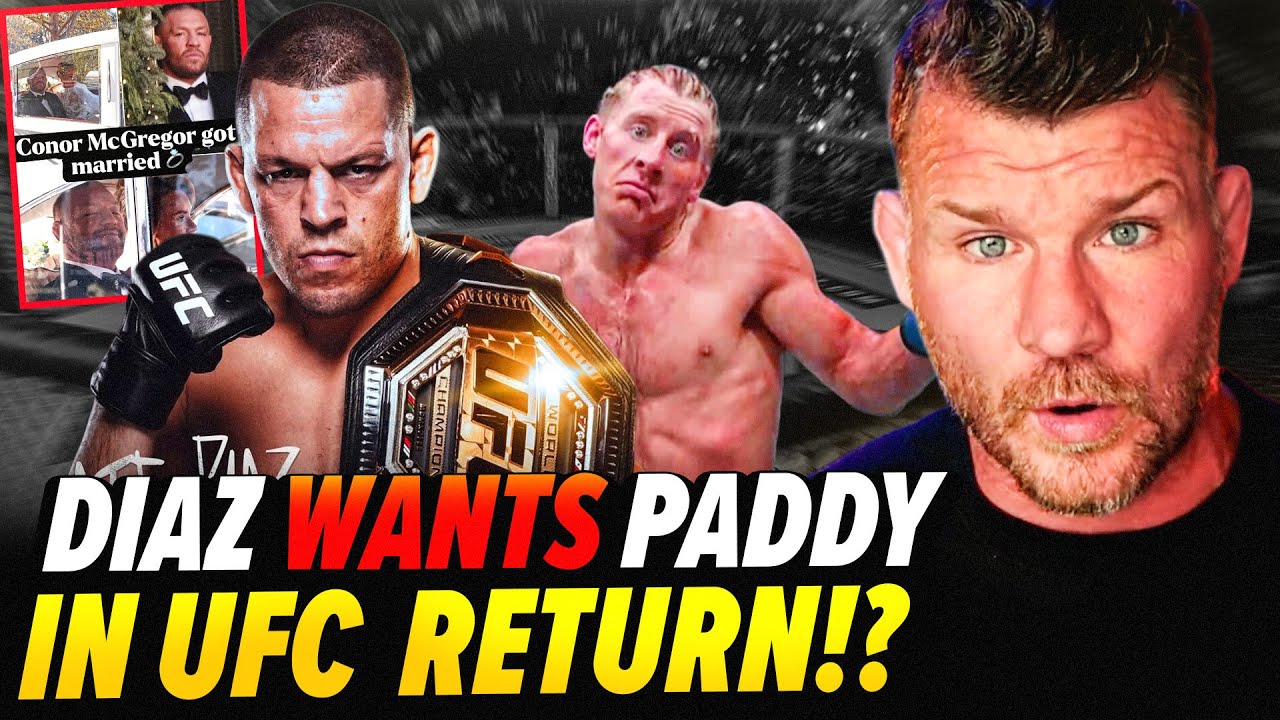 'Nate Diaz WANTS Paddy Pimblett in UFC RETURN!?!' | BISPING REACTS