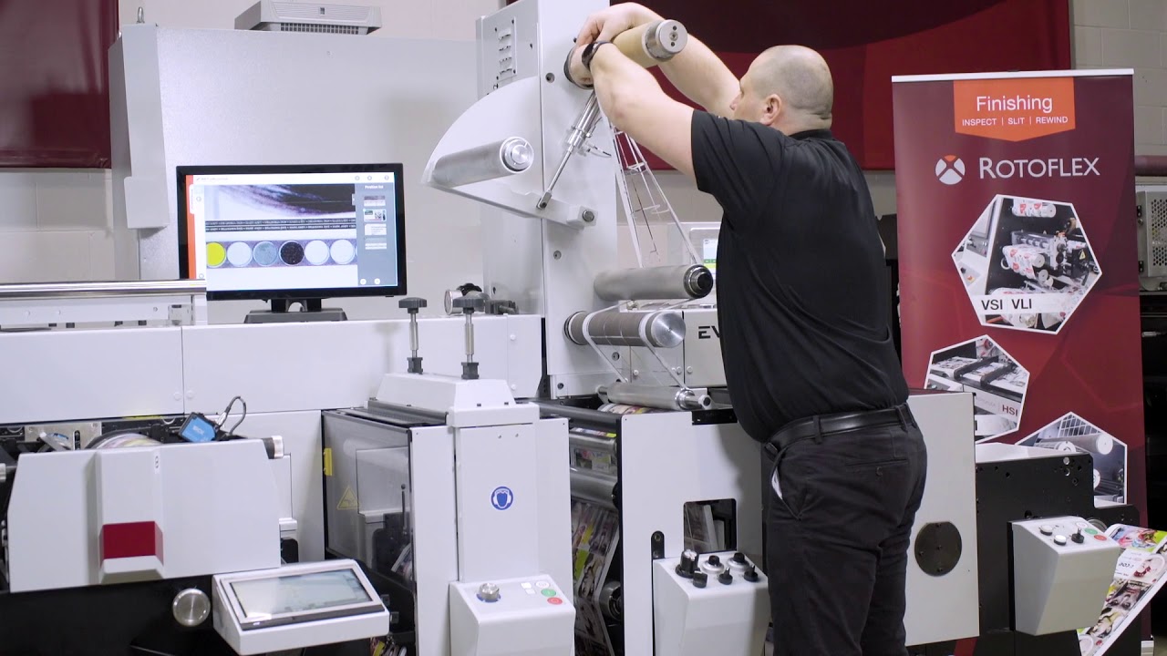 How to Set-Up a Delam Relam Unit Fast | Mark Andy Evolution Series E5 Flexo Press
