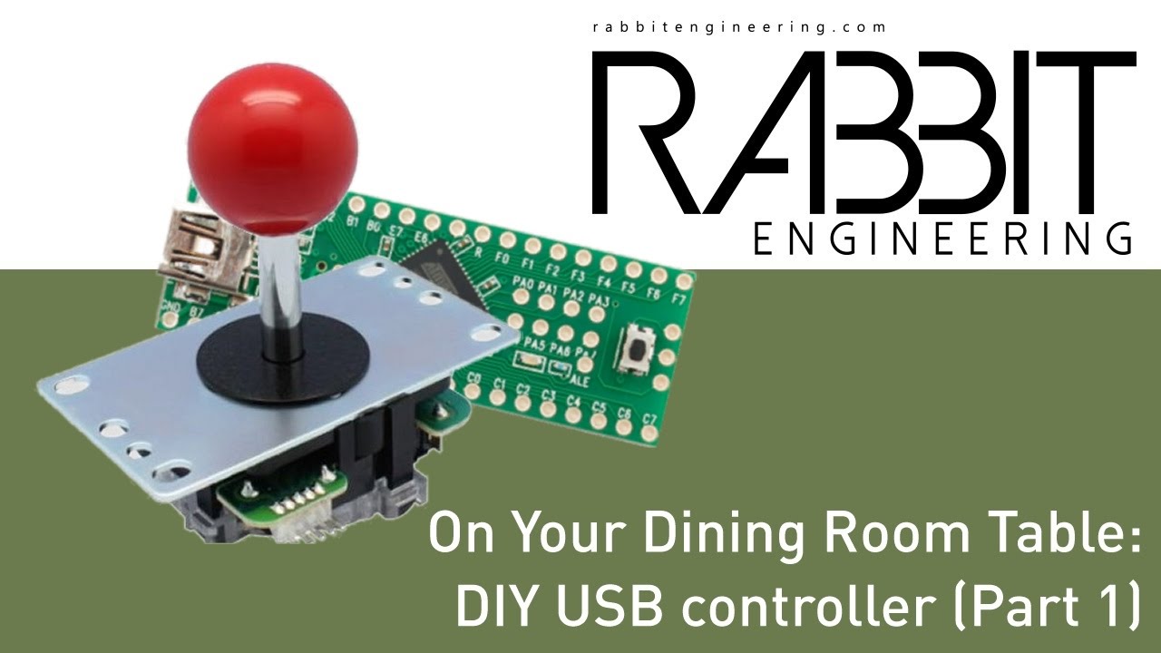 Building a DIY USB Controller - Part 1 (On Your Dining Room Table)