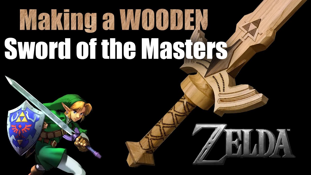 Making a wooden Sword Of The Masters from ZELDA