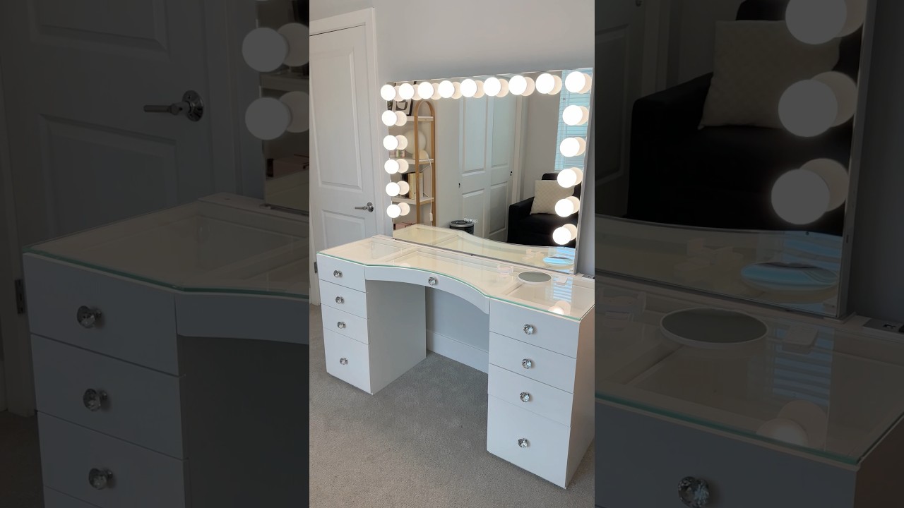 set up my dream vanity 🕊️✨