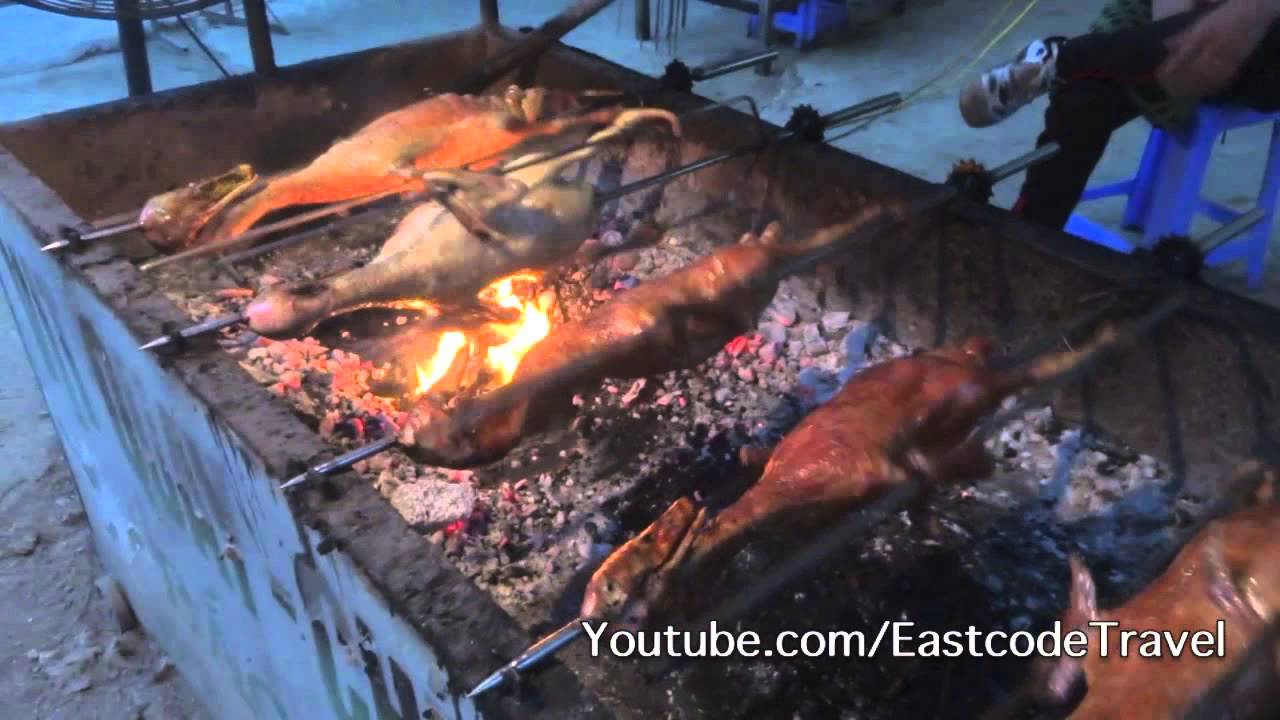 Dien Bien Phu grilled duck Vit Quay Vietnam