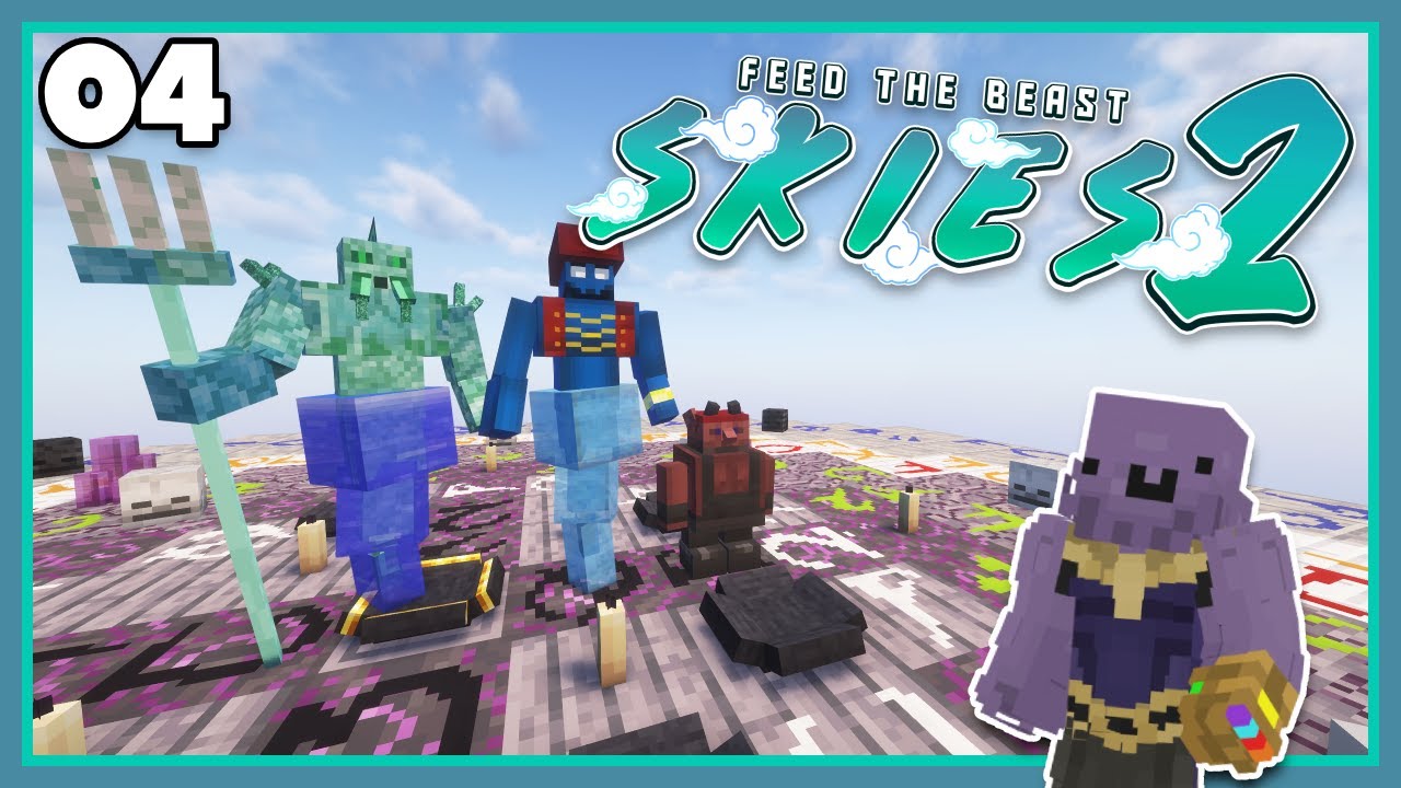 Вызываю демонов оккультизма для автоматизации моей базы! | FTB Skies 2, эпизод 4