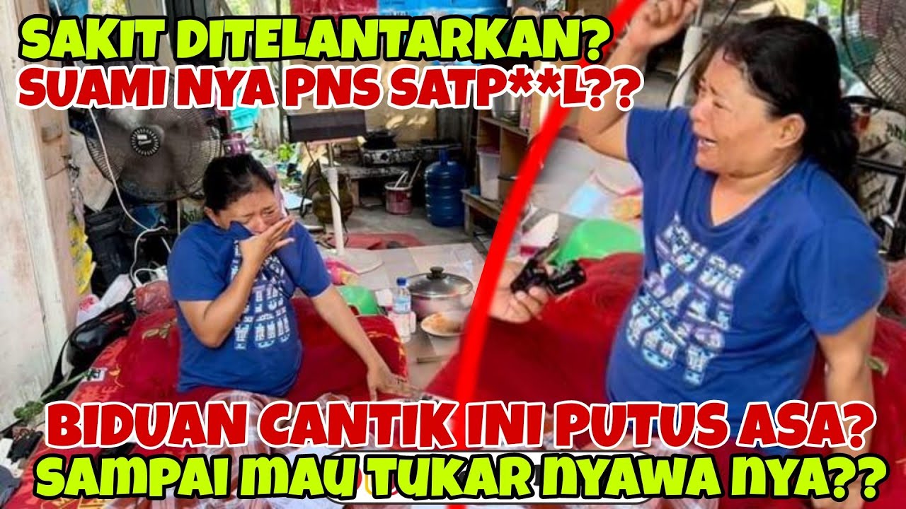 BIDUAN CANTIK INI PUTUS ASA KARENA SAKIT DITELANTARKAN⁉️ SAMPAI MAU BERTUKAR NYAWA⁉️