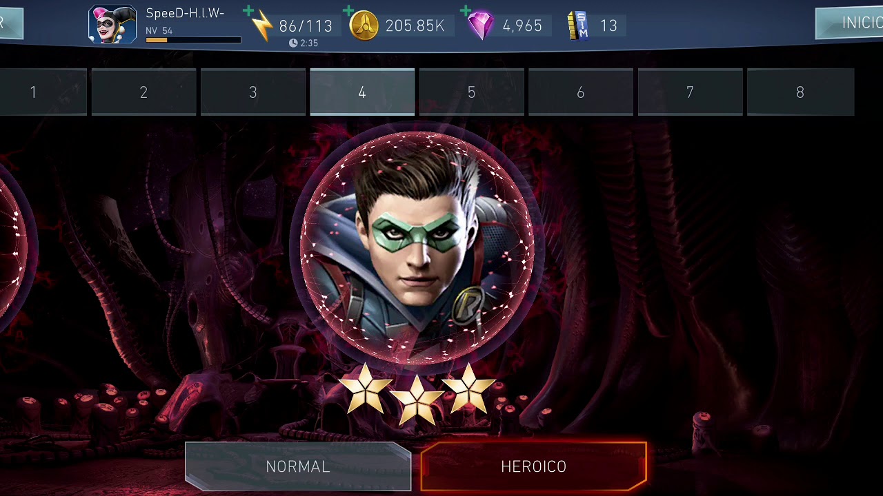 INJUSTICE 2 MOBILE La mejor manera de conseguir gemas y como gastarlas(compro 10 cofres platinos😱)