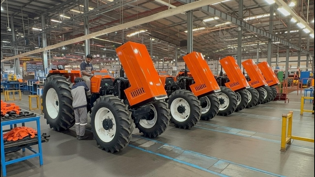 Amazing Tractor Manufacturing Process in Pakistan | Full Factory Tou