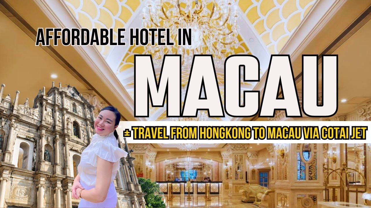 Недорогой отель в Макао + паром Cotai Jet из Макао в Гонконг #отель #макао #турбоджет