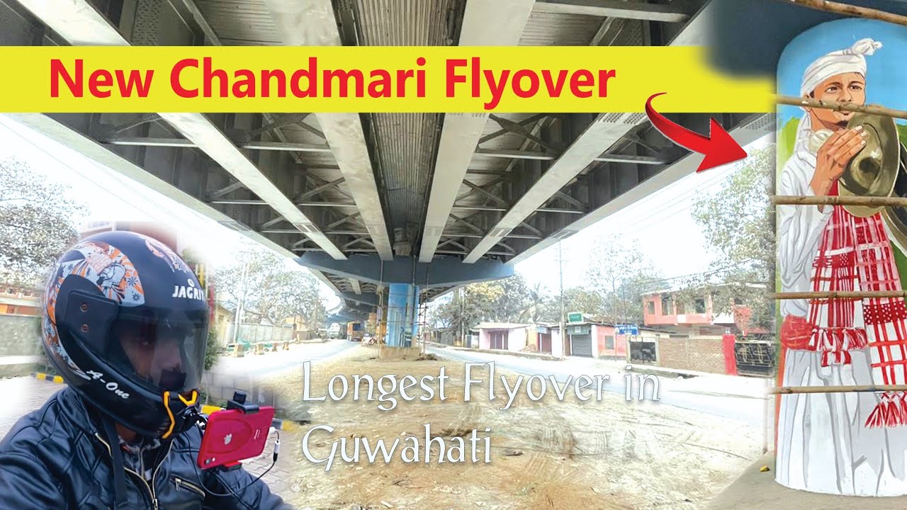 চানমাৰি গুৱাহাটী।। Newly constructed bridge Digholi Pukhuri to Noonmati FCI via Chandmari 