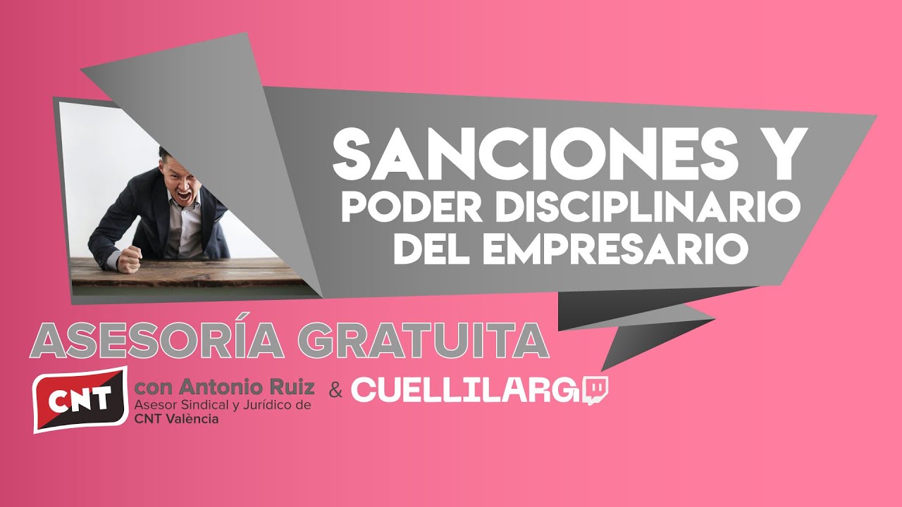 Sanciones y poder disciplinario del empresario