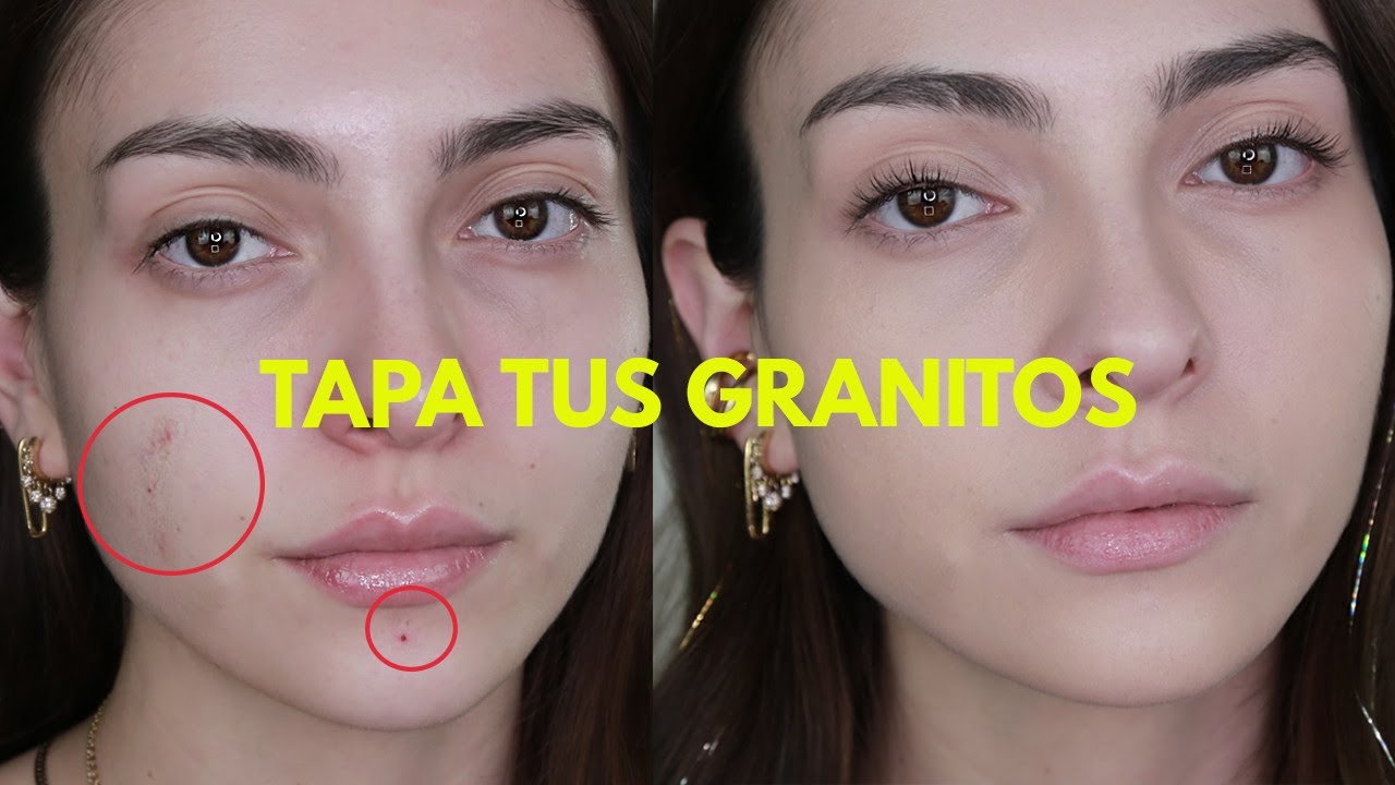 Cómo Cubrir Imperfecciones, granitos y manchas con Maquillaje | Anna Sarelly