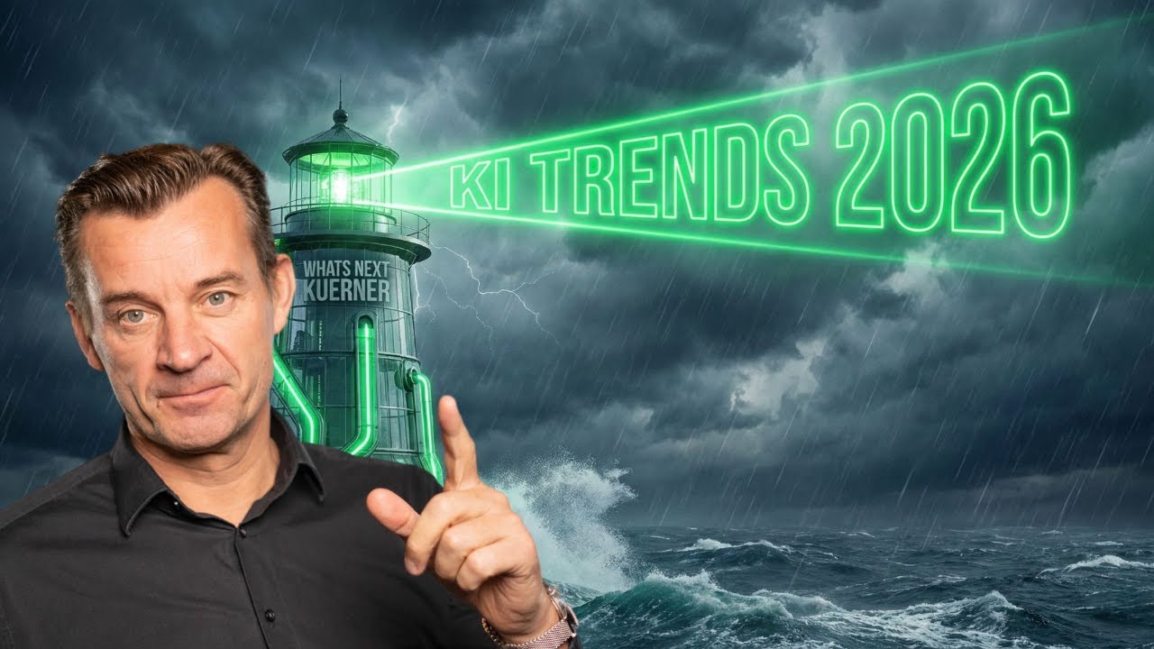 KI Trends 2026 - Das Jahr der Weichenstellung bei Technologie und Fachanwendungen!
