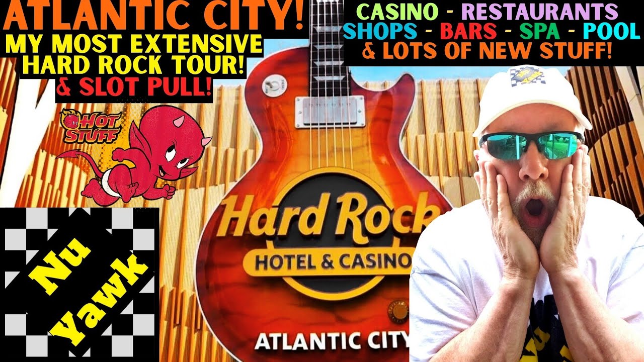 🟡 Внутри Hard Rock Hotel & Casino Atlantic City: мой самый обширный тур! Игровые автоматы и много...