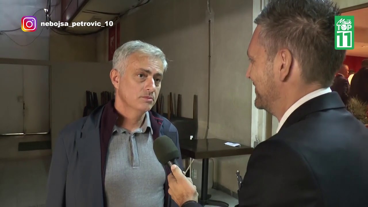 Mojih TOP 11 (tizer), Žoze Murinjo: 