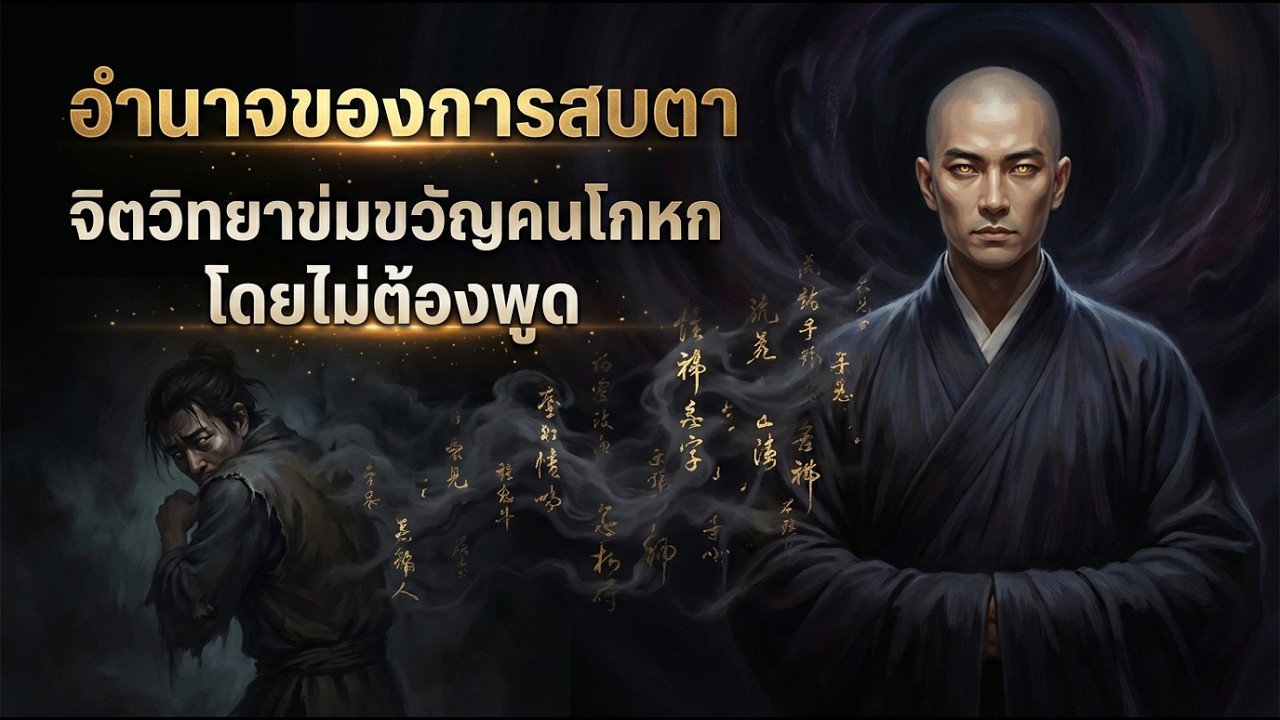 อำนาจของการ 'สบตา'... จิตวิทยาข่มขวัญคนโกหกโดยไม่ต้องอ้าปากพูด