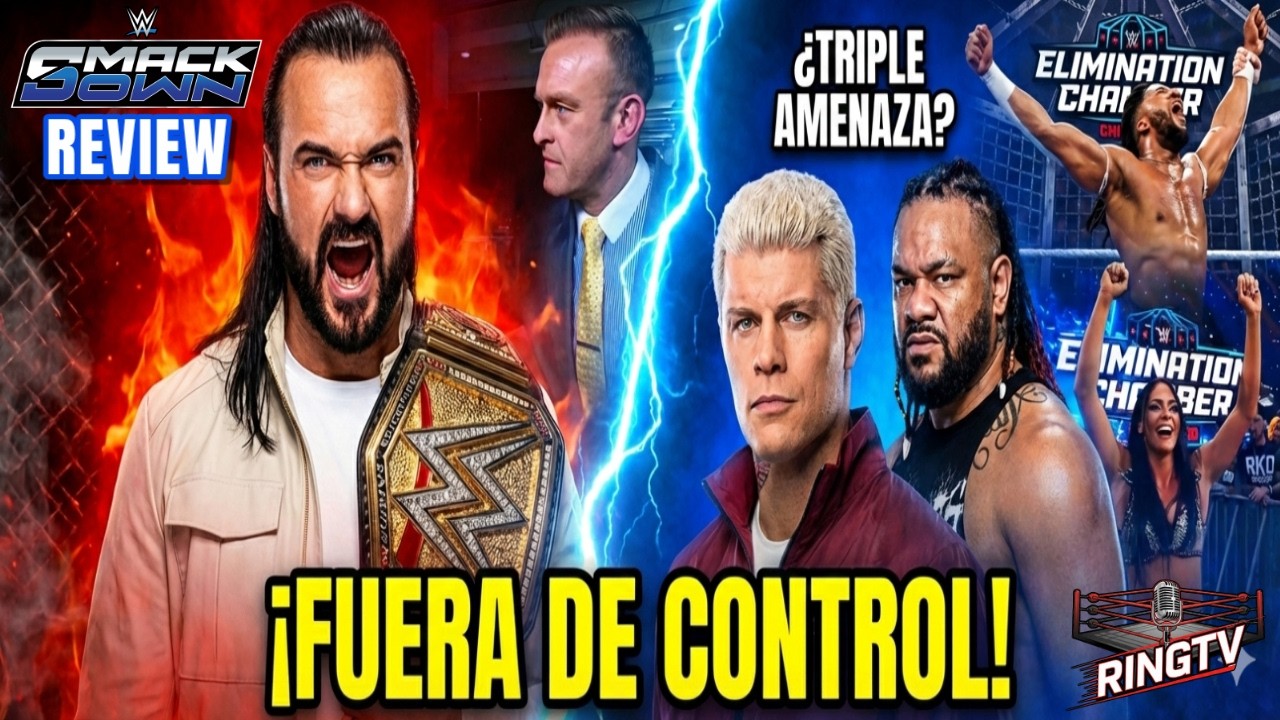 ¡DREW MCINTYRE FUERA DE CONTROL! 😡 Sabotea a Orton y encara a Cody | ¿Triple Amenaza? | SmackDown