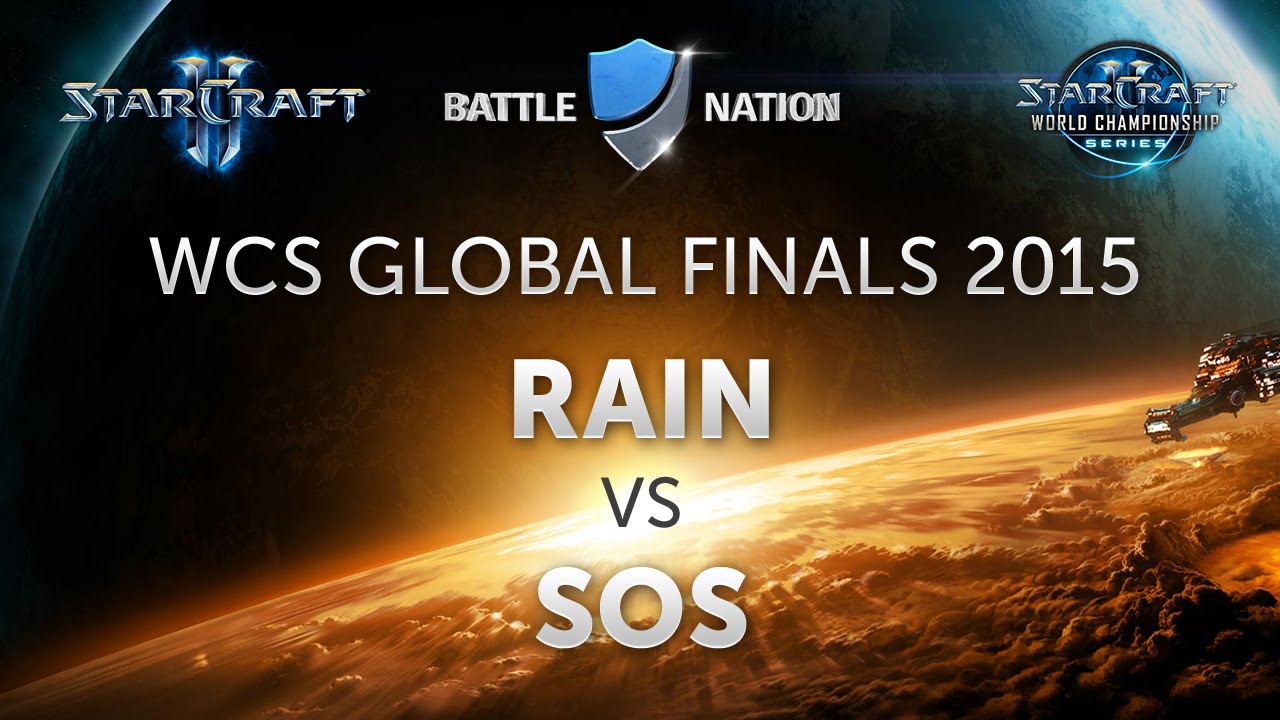 WCS Global Finals 2015: Ro8, sOs vs Rain (комментирует Alex007)