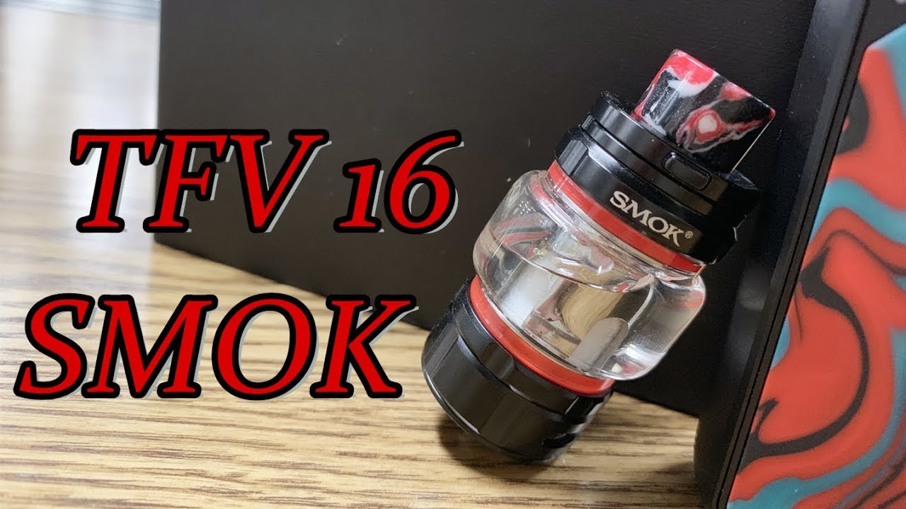 SMOK TFV16 Tank - Return of the King - Vapesourcing unboxing