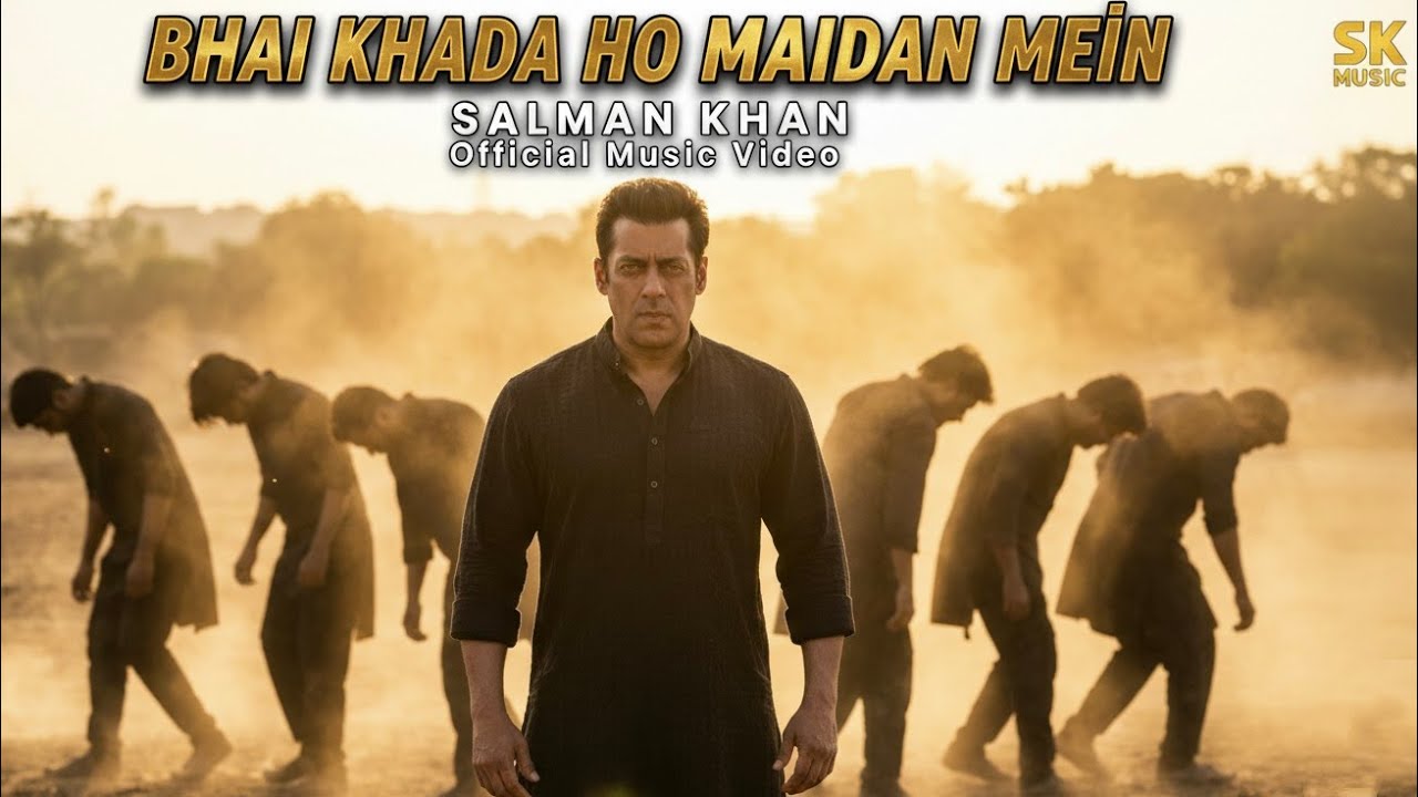 BHAI KHADA HO MAIDAAN MEIN | Salman Khan powerful New Movie Song | Team Tausbul Music